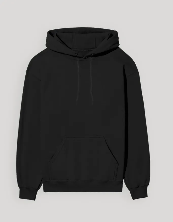PLAIN UNISEX HOODIES