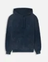 PLAIN ACID WASHED HOODIES