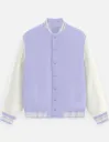 PLAIN UNISEX VARSITY JACKETS