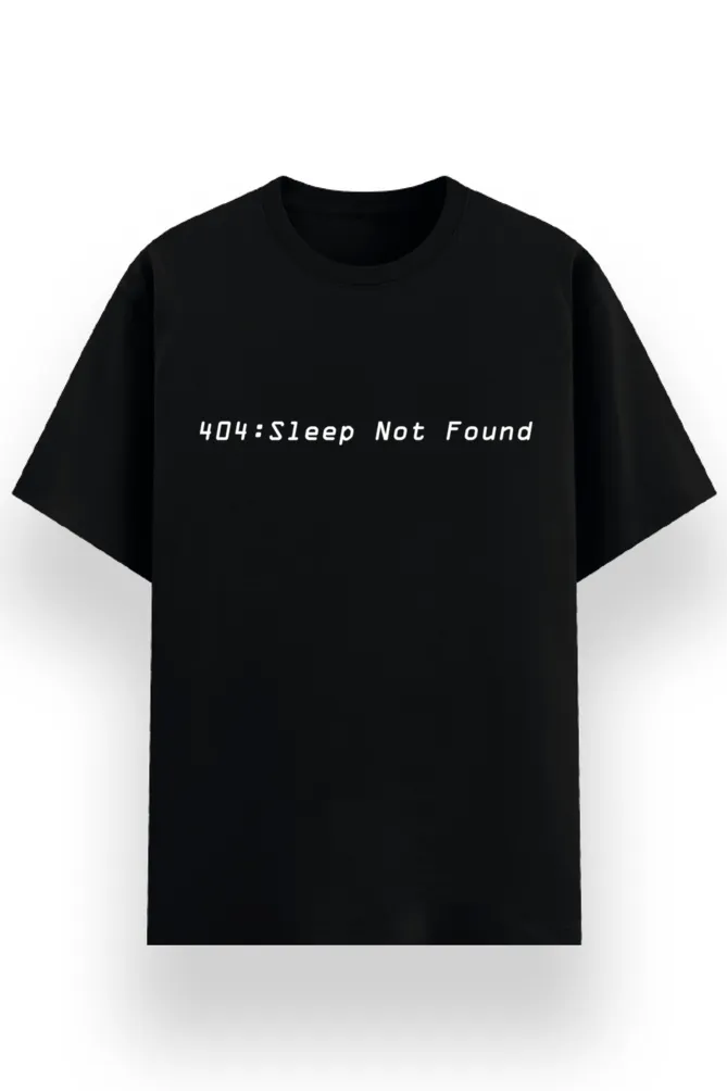 REGULAR PRINTED TSHIRT - ERROR 404