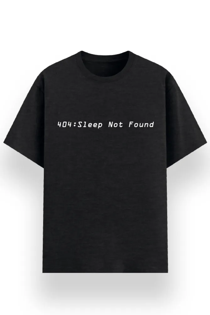 REGULAR PRINTED TSHIRT - ERROR 404