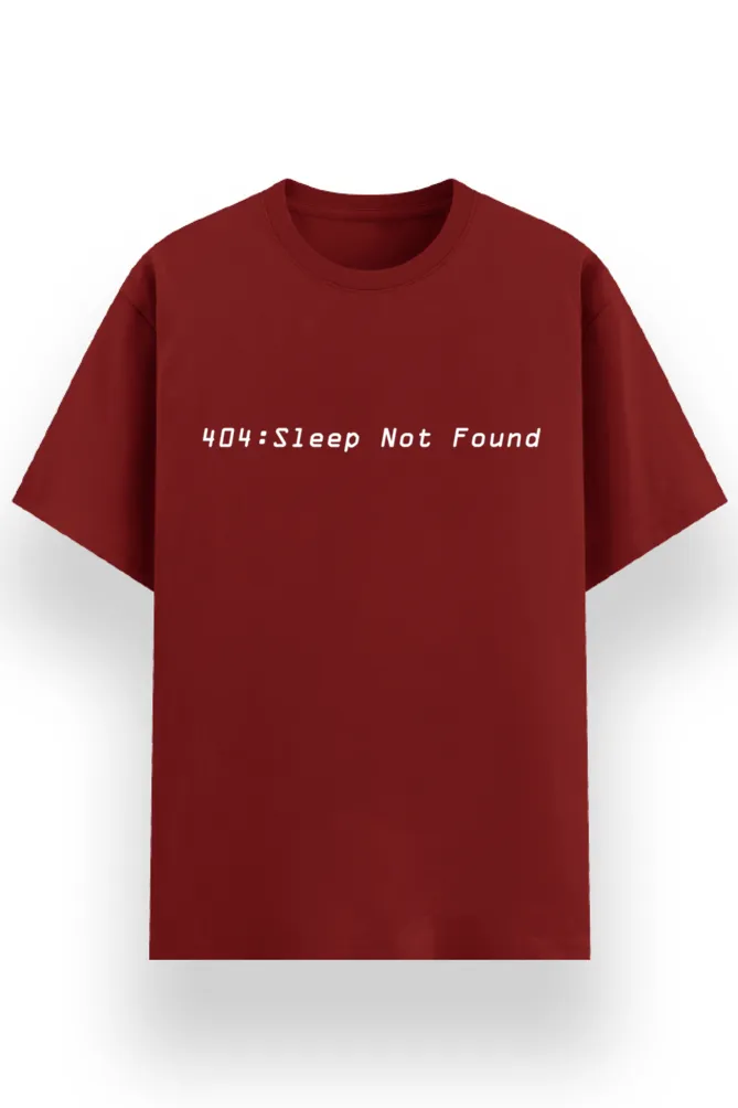 REGULAR PRINTED TSHIRT - ERROR 404