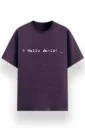 REGULAR PRINTED TSHIRT - HELLO WORLD