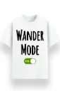 REGULAR PRINTED TSHIRT - WANDER MODE ON
