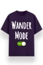 REGULAR PRINTED TSHIRT - WANDER MODE ON