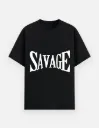 REGULAR PRINTED TSHIRT - SAVAGE