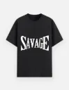 REGULAR PRINTED TSHIRT - SAVAGE
