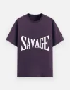 REGULAR PRINTED TSHIRT - SAVAGE