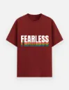 REGULAR PRINTED TSHIRT - FEARLESS