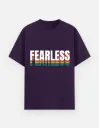 REGULAR PRINTED TSHIRT - FEARLESS