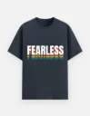 REGULAR PRINTED TSHIRT - FEARLESS