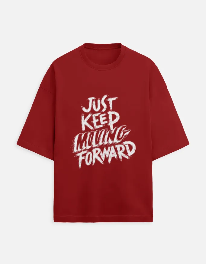 PRINTED TERRY OVERSIZED TSHIRTS