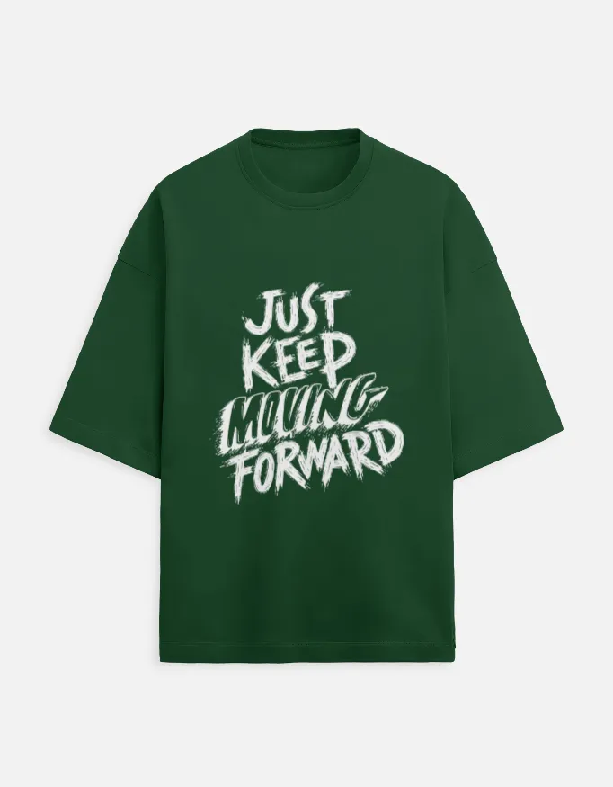 PRINTED TERRY OVERSIZED TSHIRTS