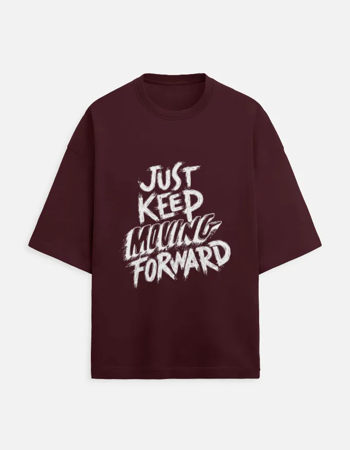 PRINTED TERRY OVERSIZED TSHIRTS