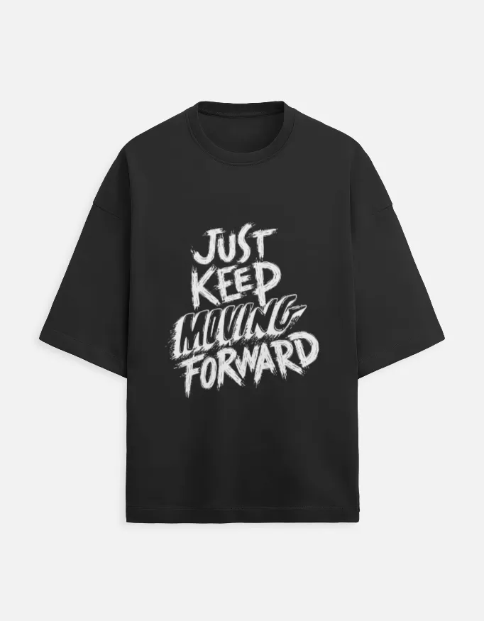 PRINTED TERRY OVERSIZED TSHIRTS