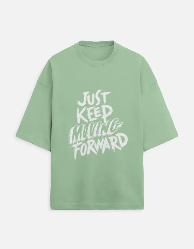 PRINTED TERRY OVERSIZED TSHIRTS