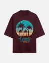 PRINTED TERRY OVERSIZED TSHIRTS
