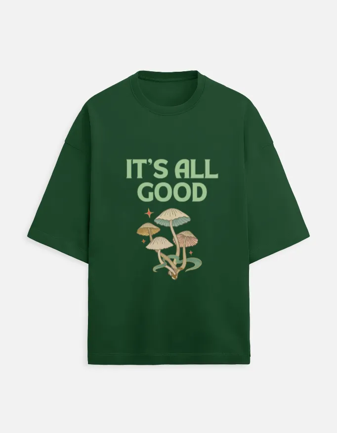 PRINTED TERRY OVERSIZED TSHIRTS