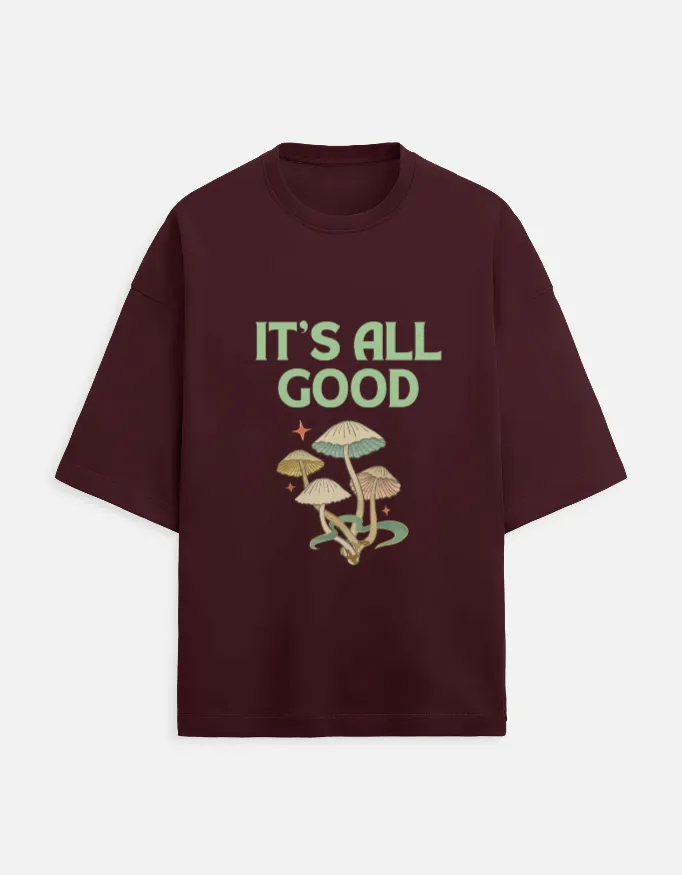 PRINTED TERRY OVERSIZED TSHIRTS