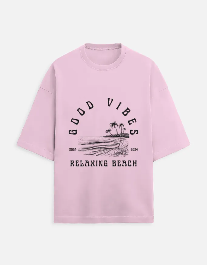 PRINTED TERRY OVERSIZED TSHIRTS