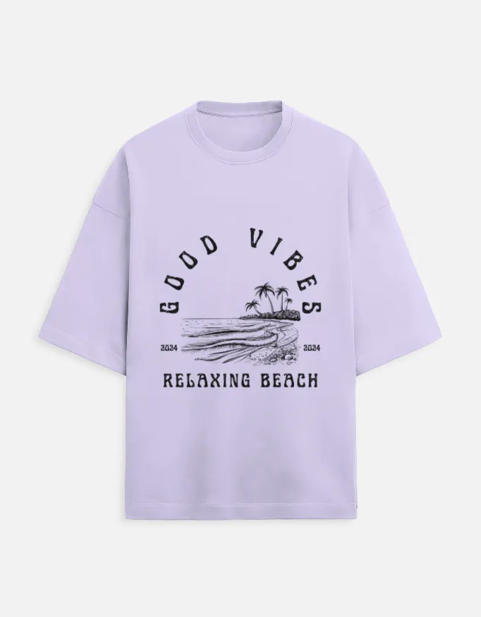 PRINTED TERRY OVERSIZED TSHIRTS