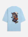 PRINTED TERRY OVERSIZED TSHIRTS