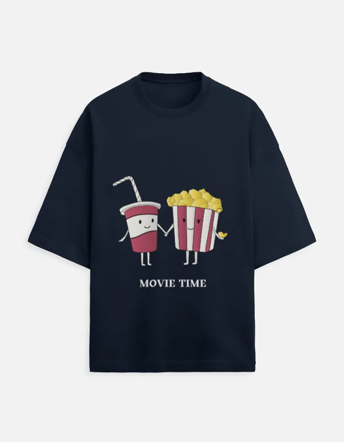 PRINTED TERRY OVERSIZED TSHIRTS