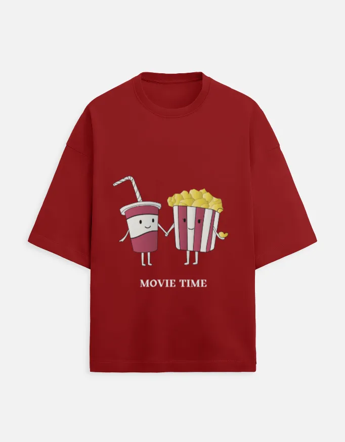 PRINTED TERRY OVERSIZED TSHIRTS