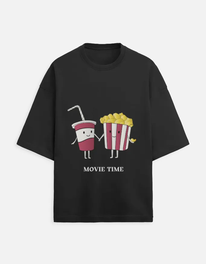 PRINTED TERRY OVERSIZED TSHIRTS