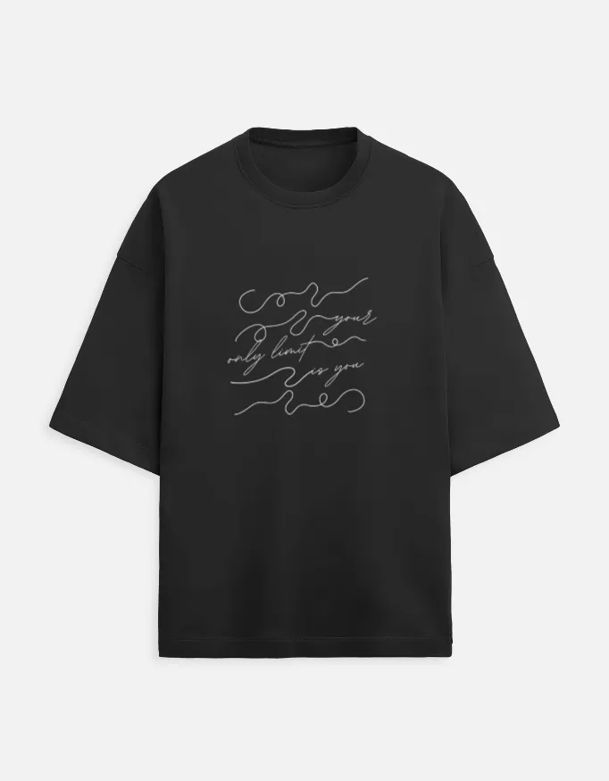 PRINTED TERRY OVERSIZED TSHIRTS