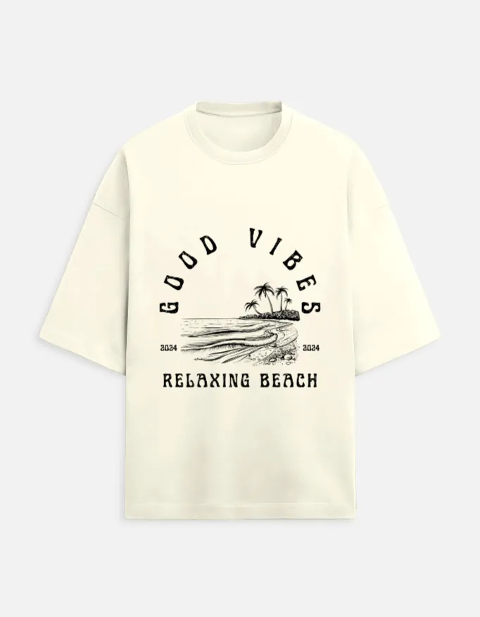 PRINTED TERRY OVERSIZED TSHIRTS