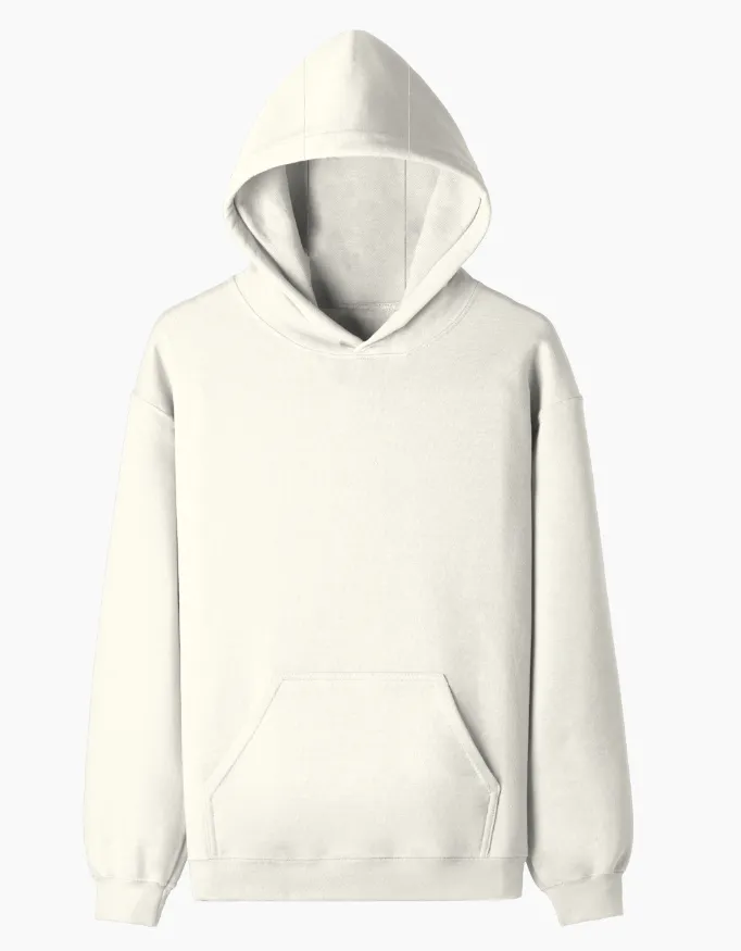 PREMIUM PULLOVER HOODIE OFF WHITE